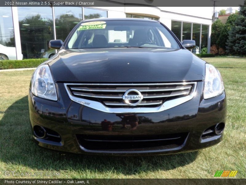 Super Black / Charcoal 2012 Nissan Altima 2.5 S