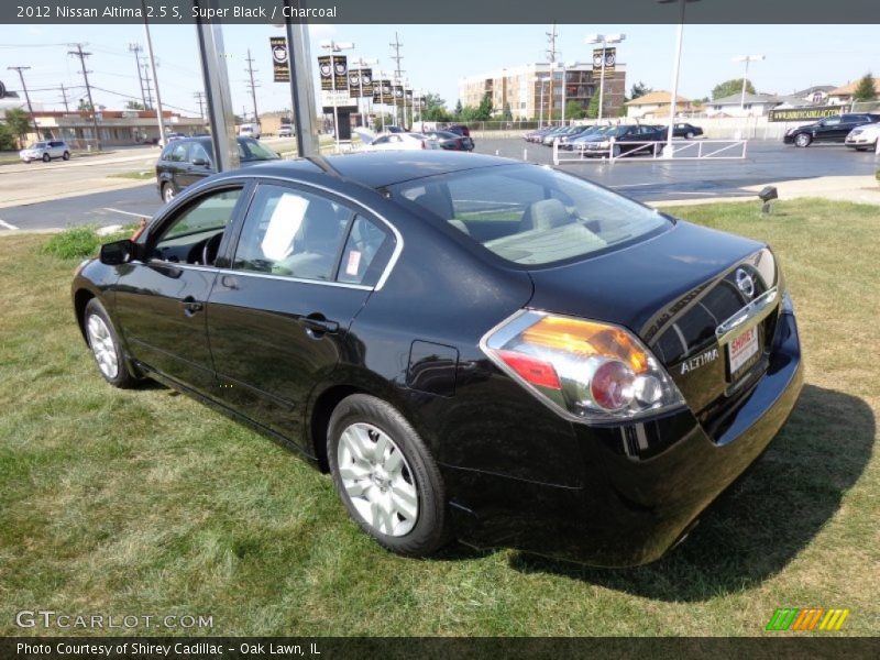 Super Black / Charcoal 2012 Nissan Altima 2.5 S