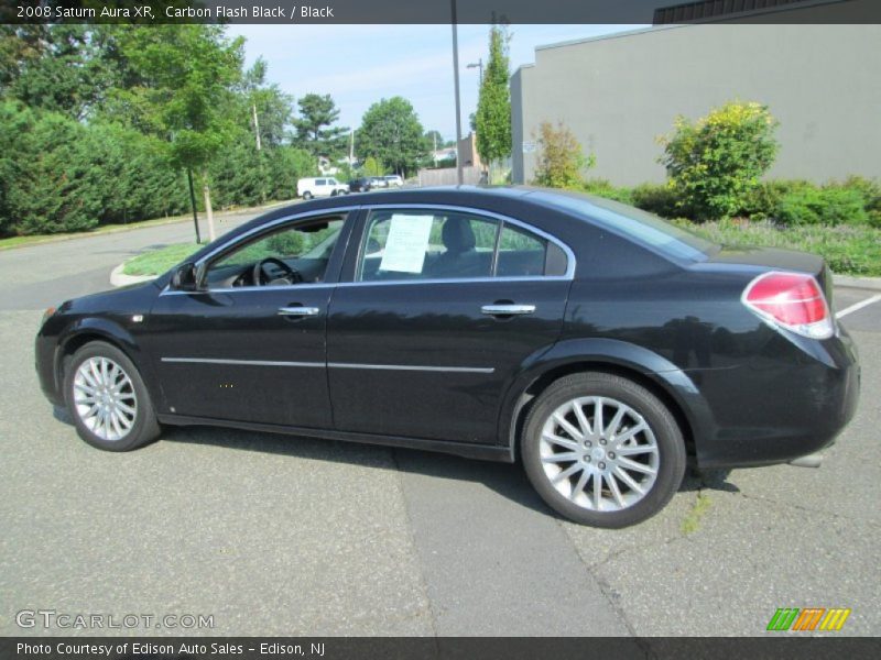 Carbon Flash Black / Black 2008 Saturn Aura XR