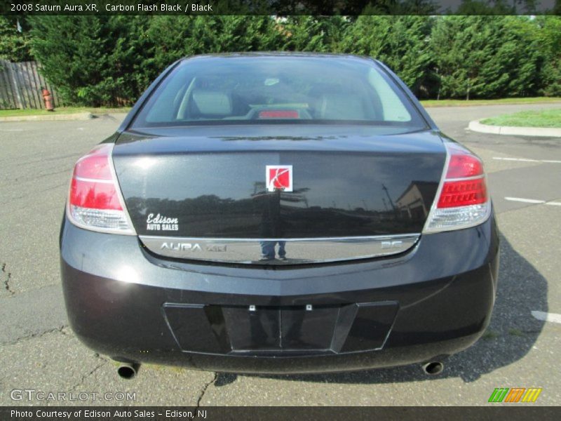 Carbon Flash Black / Black 2008 Saturn Aura XR