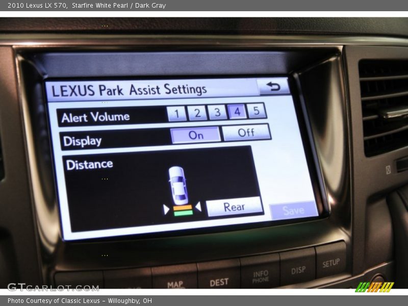 Starfire White Pearl / Dark Gray 2010 Lexus LX 570