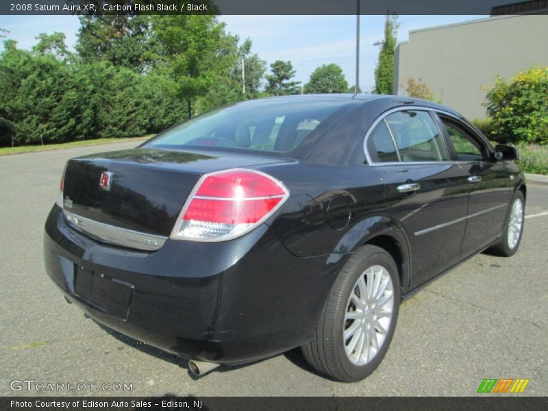 Carbon Flash Black / Black 2008 Saturn Aura XR