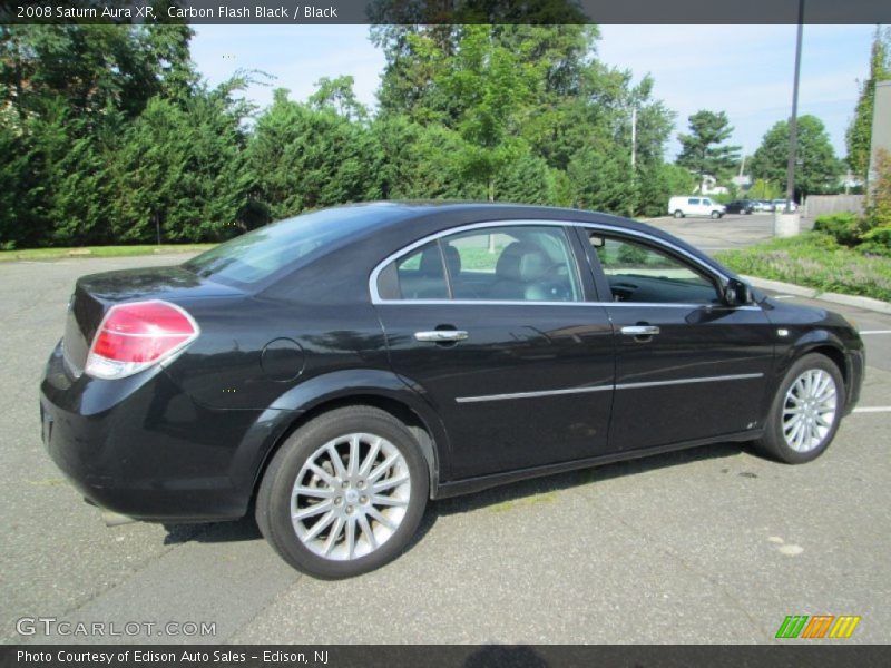 Carbon Flash Black / Black 2008 Saturn Aura XR