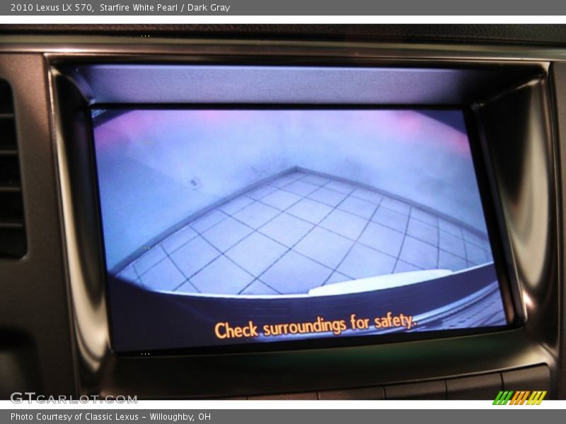 Starfire White Pearl / Dark Gray 2010 Lexus LX 570