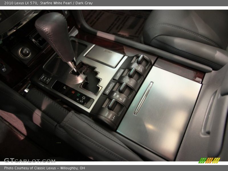 Starfire White Pearl / Dark Gray 2010 Lexus LX 570