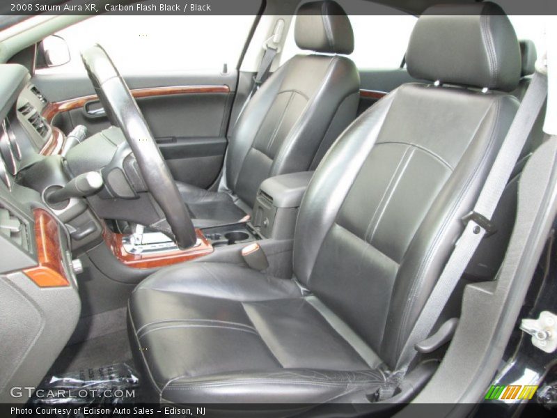 Carbon Flash Black / Black 2008 Saturn Aura XR