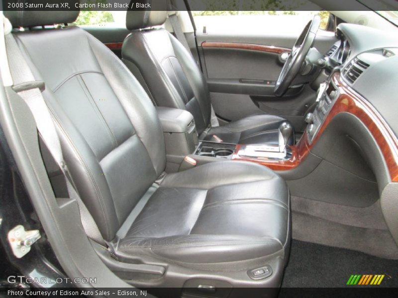 Carbon Flash Black / Black 2008 Saturn Aura XR
