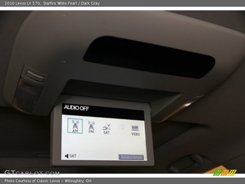 Starfire White Pearl / Dark Gray 2010 Lexus LX 570