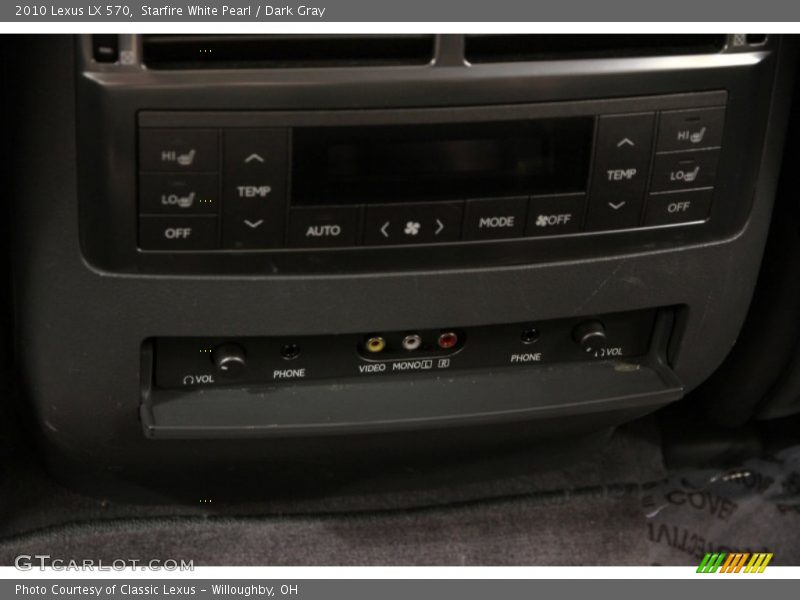 Starfire White Pearl / Dark Gray 2010 Lexus LX 570
