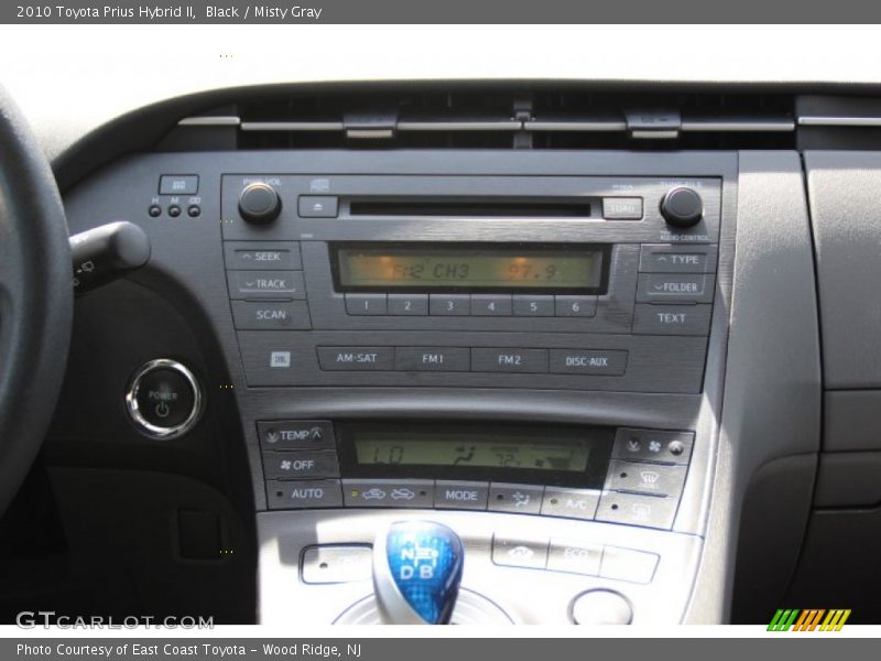 Black / Misty Gray 2010 Toyota Prius Hybrid II