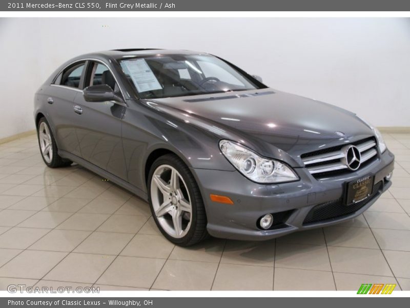 Flint Grey Metallic / Ash 2011 Mercedes-Benz CLS 550