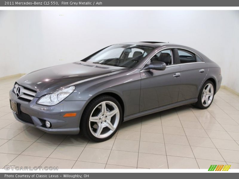 Flint Grey Metallic / Ash 2011 Mercedes-Benz CLS 550
