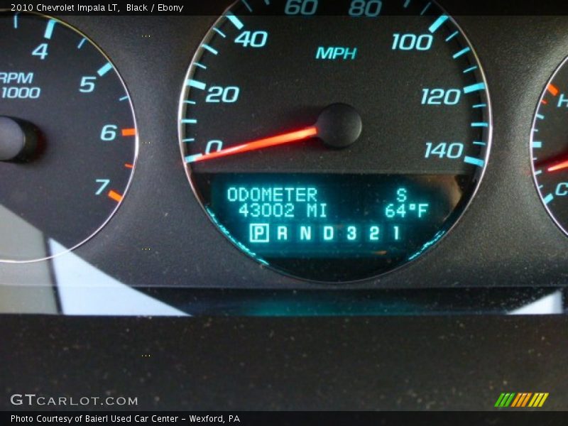 Black / Ebony 2010 Chevrolet Impala LT