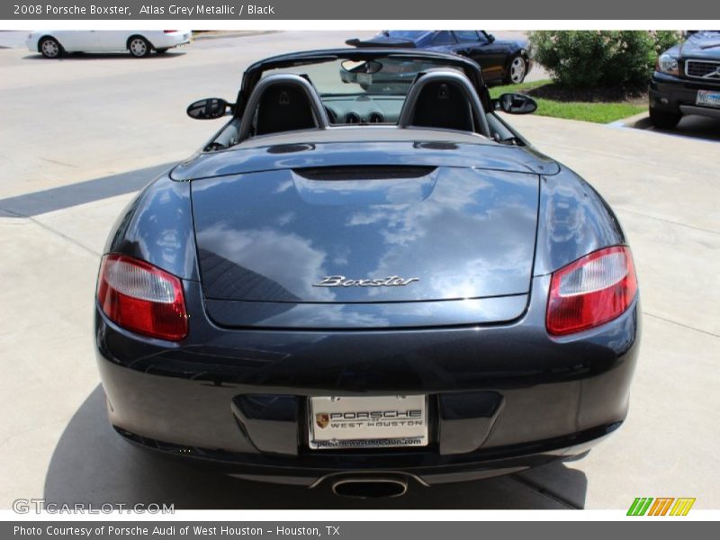 Atlas Grey Metallic / Black 2008 Porsche Boxster