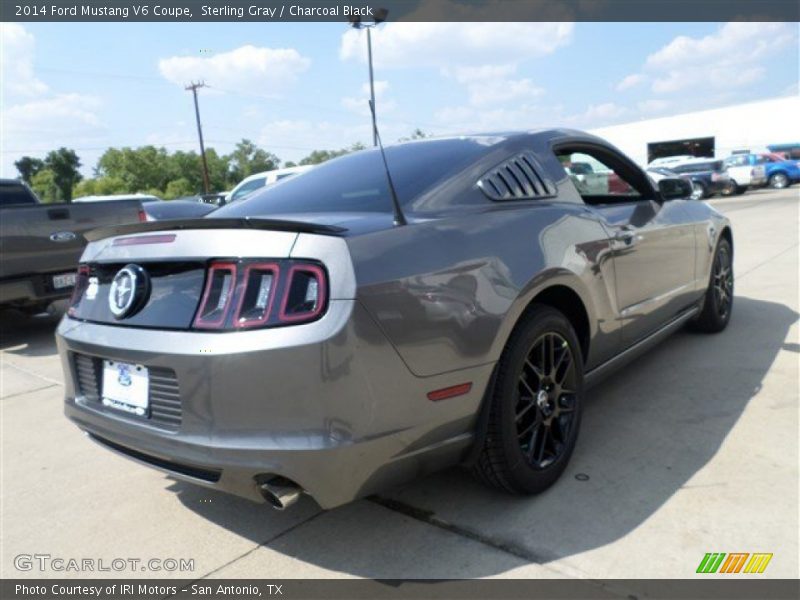 Sterling Gray / Charcoal Black 2014 Ford Mustang V6 Coupe