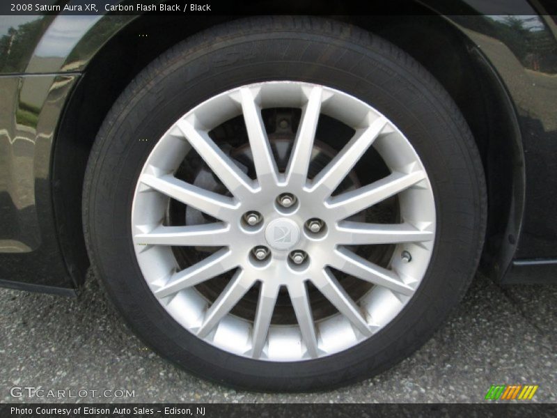 Carbon Flash Black / Black 2008 Saturn Aura XR