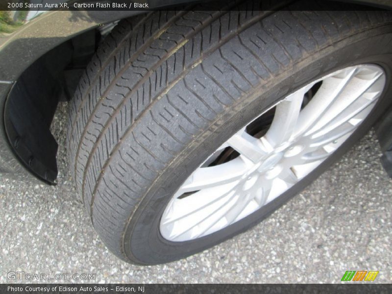 Carbon Flash Black / Black 2008 Saturn Aura XR