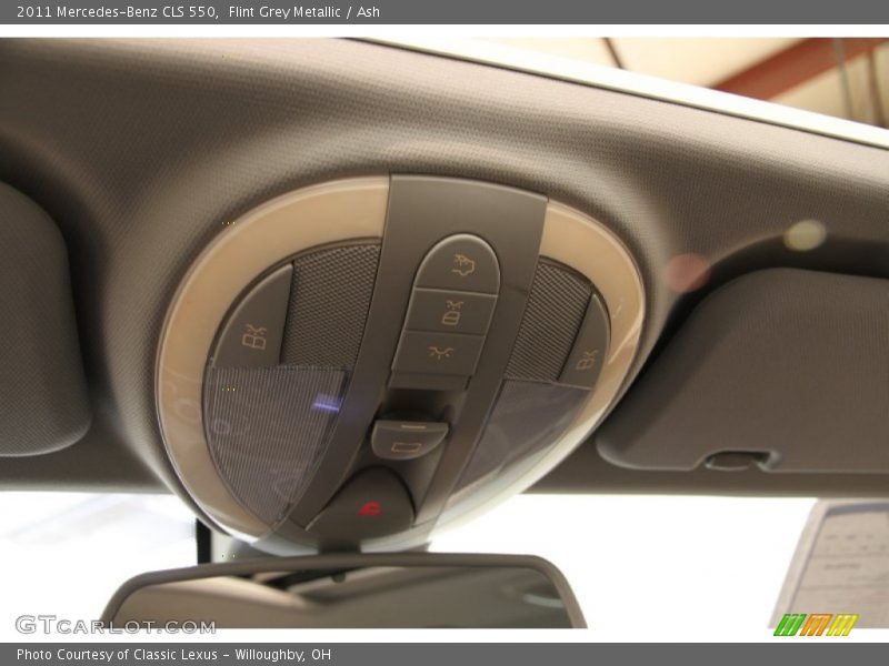 Flint Grey Metallic / Ash 2011 Mercedes-Benz CLS 550