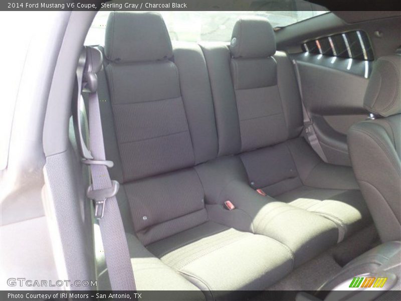 Sterling Gray / Charcoal Black 2014 Ford Mustang V6 Coupe
