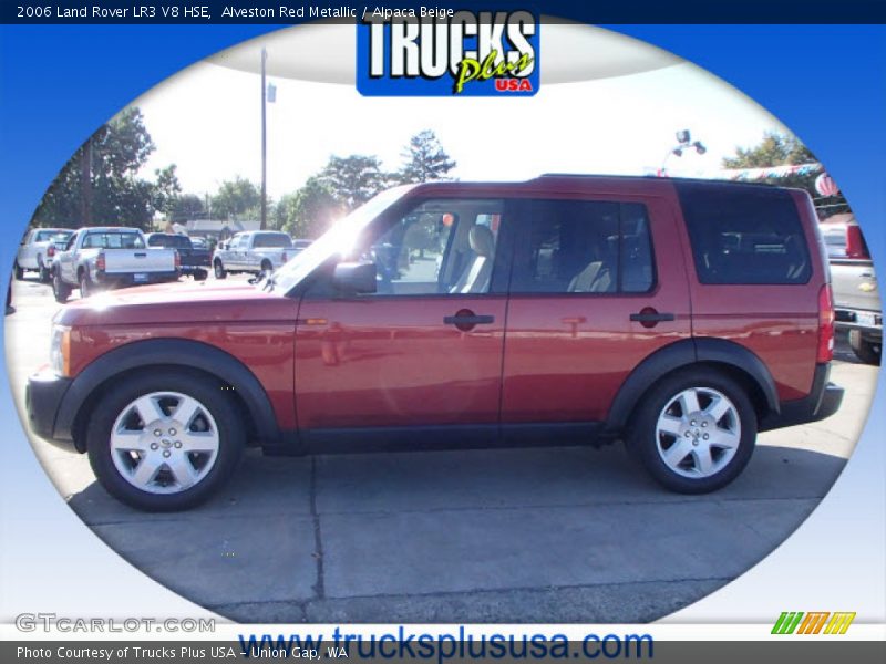 Alveston Red Metallic / Alpaca Beige 2006 Land Rover LR3 V8 HSE