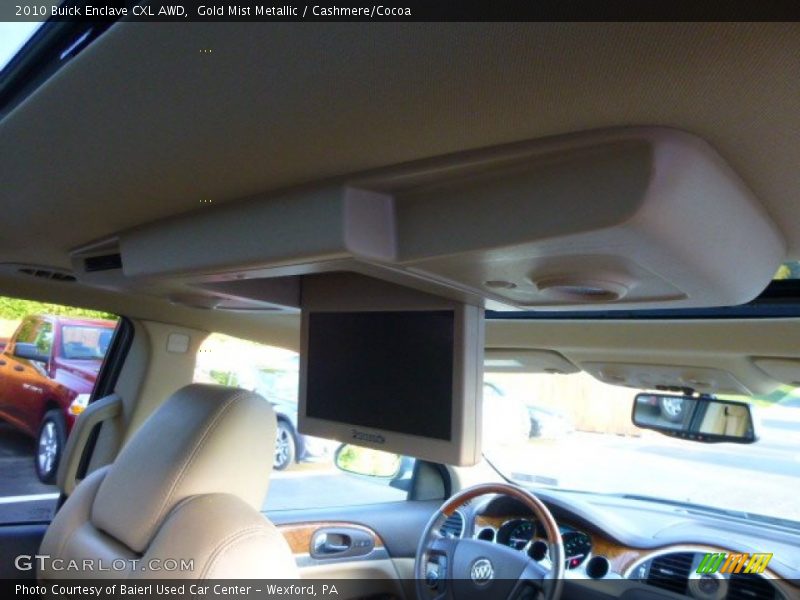 Gold Mist Metallic / Cashmere/Cocoa 2010 Buick Enclave CXL AWD