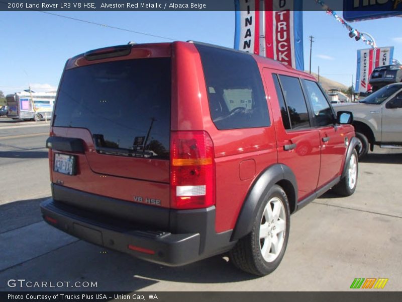 Alveston Red Metallic / Alpaca Beige 2006 Land Rover LR3 V8 HSE