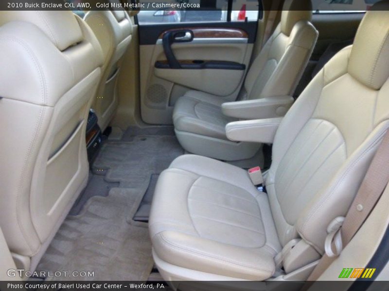 Gold Mist Metallic / Cashmere/Cocoa 2010 Buick Enclave CXL AWD