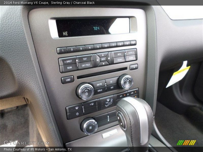 Sterling Gray / Charcoal Black 2014 Ford Mustang V6 Coupe