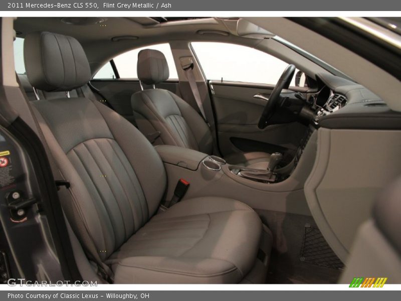 Flint Grey Metallic / Ash 2011 Mercedes-Benz CLS 550