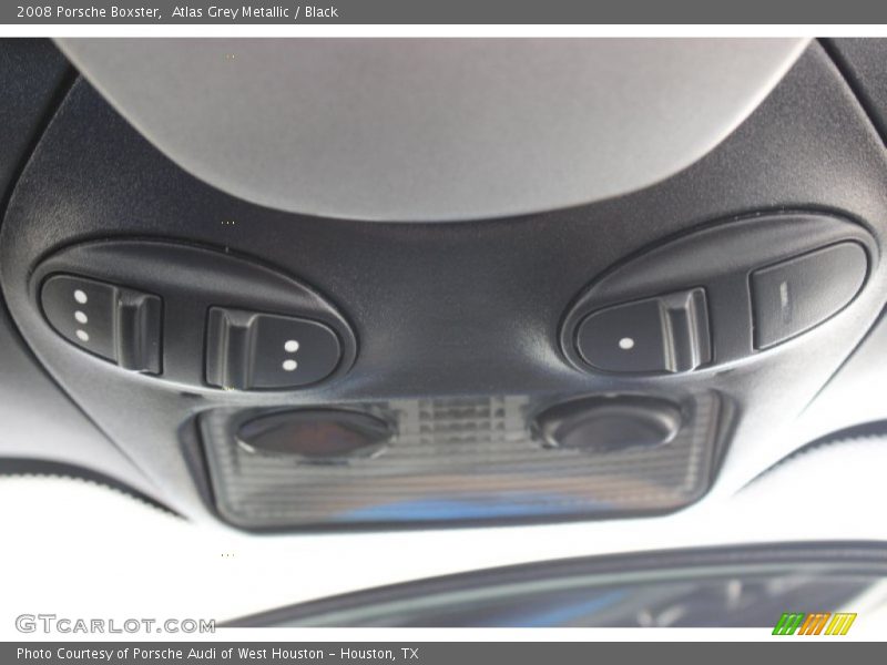 Atlas Grey Metallic / Black 2008 Porsche Boxster