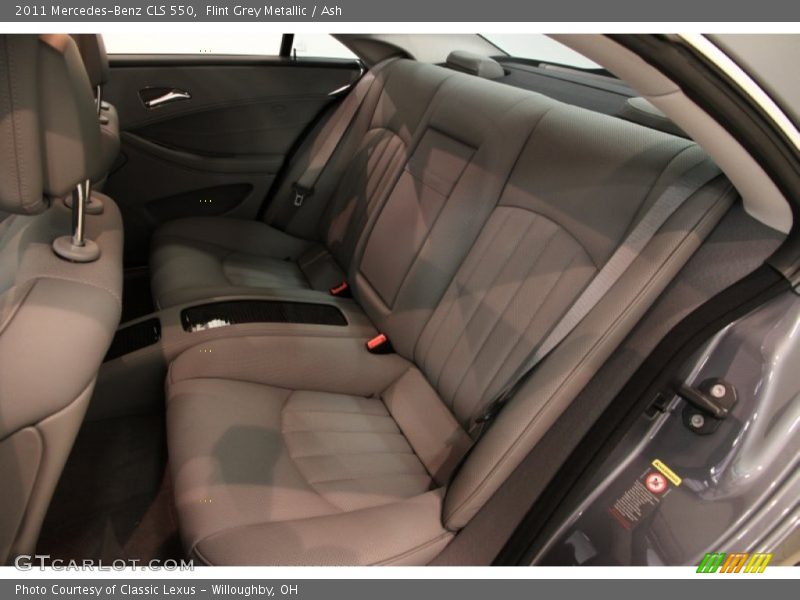 Flint Grey Metallic / Ash 2011 Mercedes-Benz CLS 550