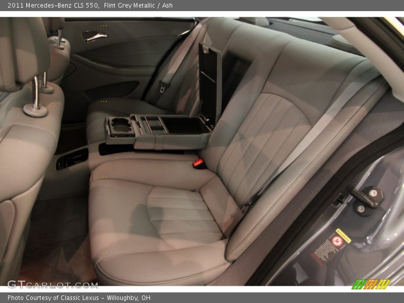 Flint Grey Metallic / Ash 2011 Mercedes-Benz CLS 550