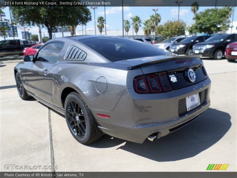 Sterling Gray / Charcoal Black 2014 Ford Mustang V6 Coupe