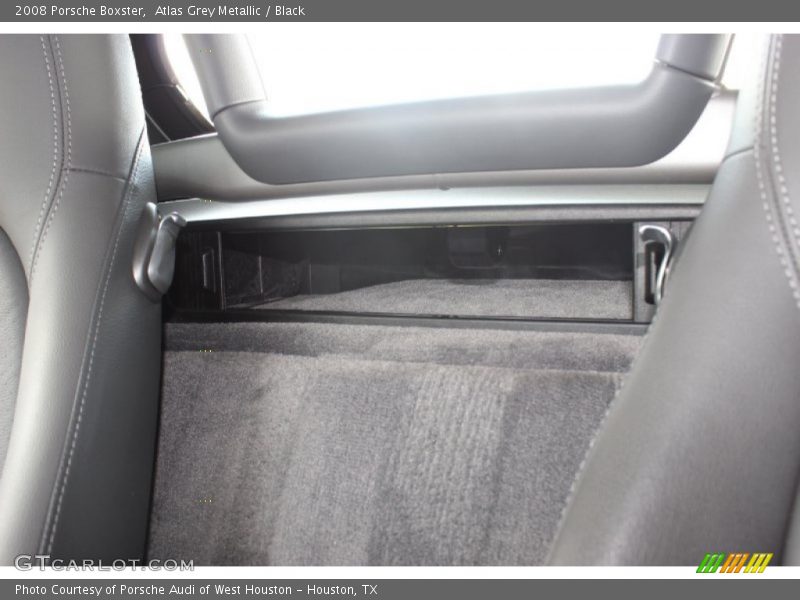 Atlas Grey Metallic / Black 2008 Porsche Boxster