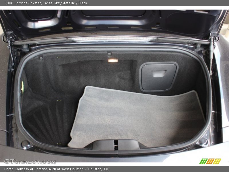Atlas Grey Metallic / Black 2008 Porsche Boxster
