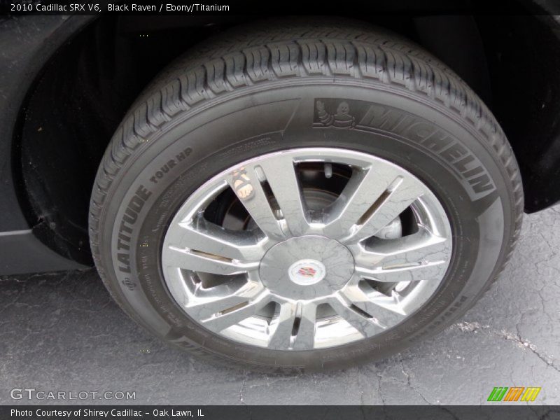 Black Raven / Ebony/Titanium 2010 Cadillac SRX V6