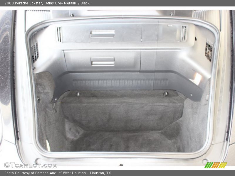 Atlas Grey Metallic / Black 2008 Porsche Boxster