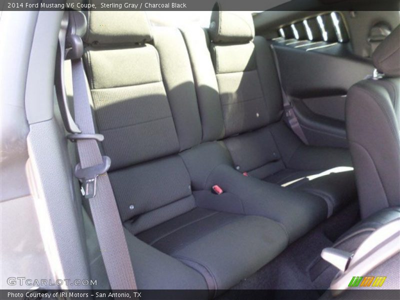 Sterling Gray / Charcoal Black 2014 Ford Mustang V6 Coupe