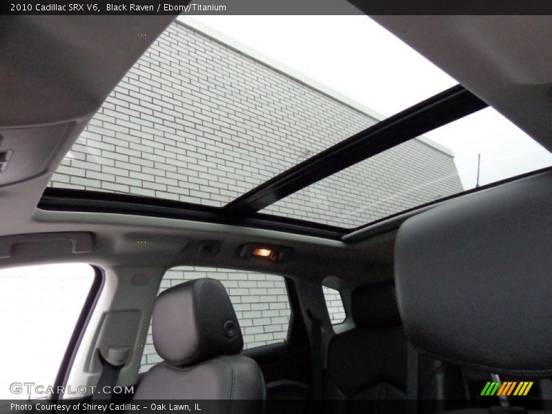 Black Raven / Ebony/Titanium 2010 Cadillac SRX V6