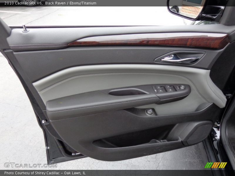 Black Raven / Ebony/Titanium 2010 Cadillac SRX V6