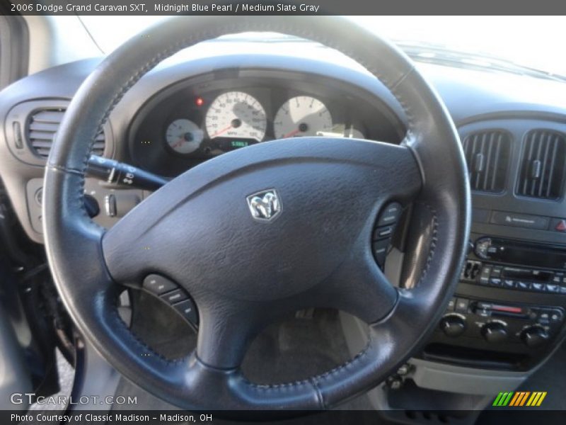 Midnight Blue Pearl / Medium Slate Gray 2006 Dodge Grand Caravan SXT