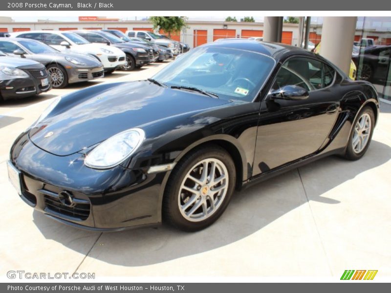 Black / Black 2008 Porsche Cayman
