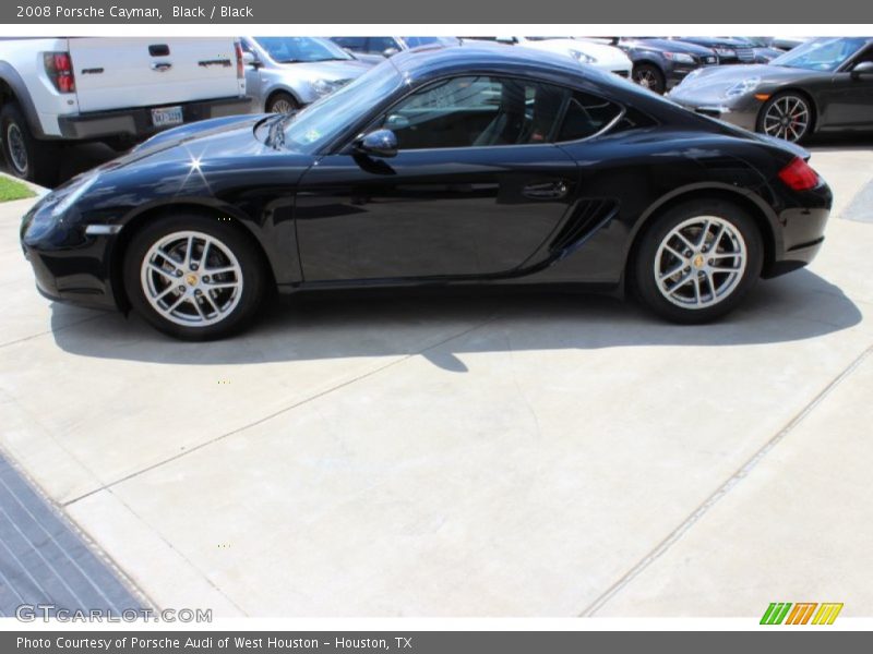 Black / Black 2008 Porsche Cayman