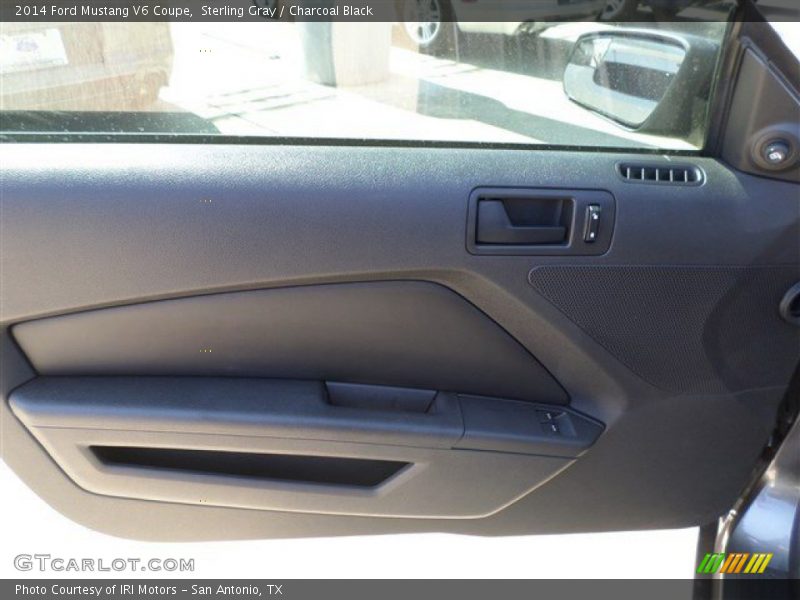 Sterling Gray / Charcoal Black 2014 Ford Mustang V6 Coupe