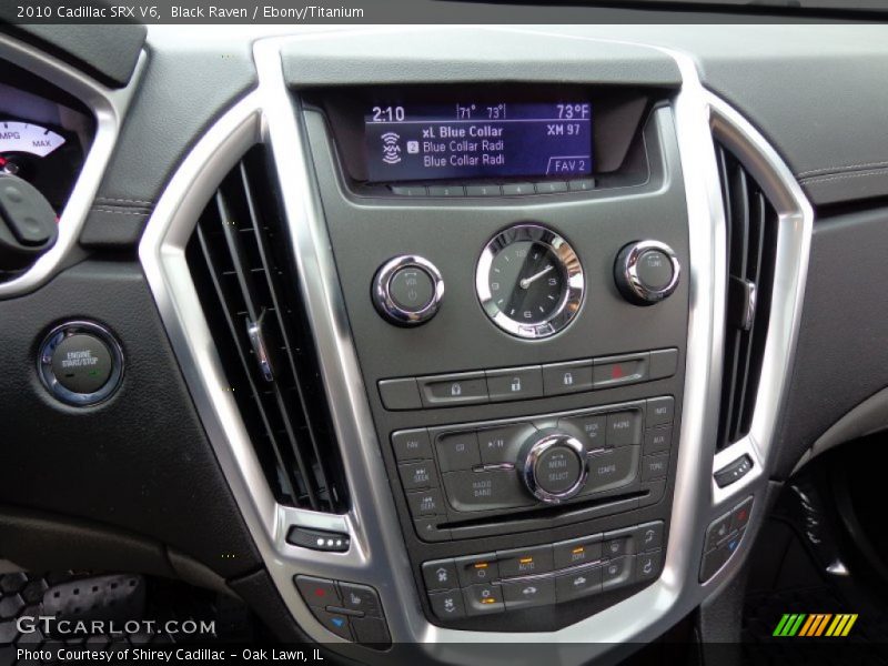 Black Raven / Ebony/Titanium 2010 Cadillac SRX V6