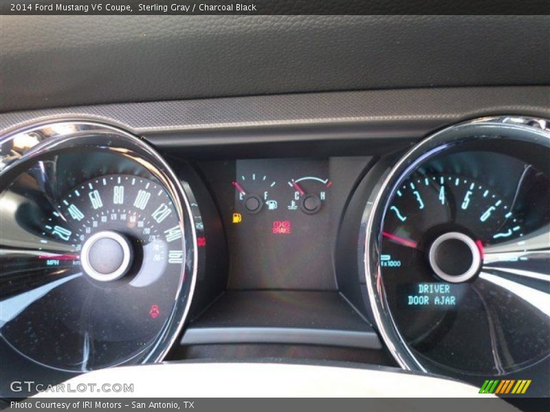 Sterling Gray / Charcoal Black 2014 Ford Mustang V6 Coupe