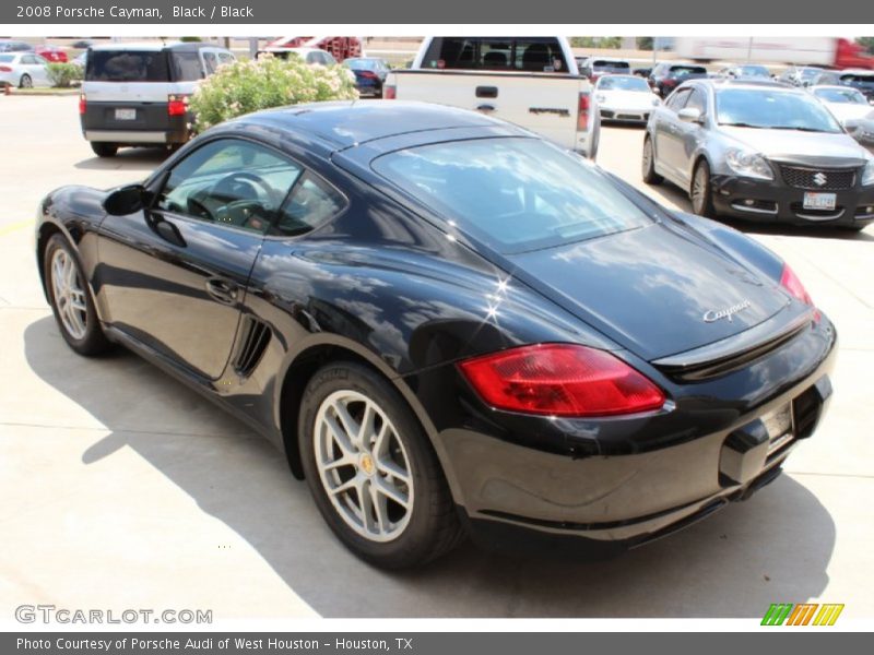 Black / Black 2008 Porsche Cayman