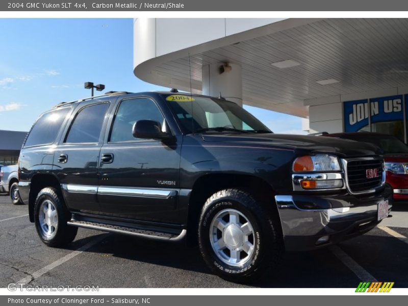 Carbon Metallic / Neutral/Shale 2004 GMC Yukon SLT 4x4