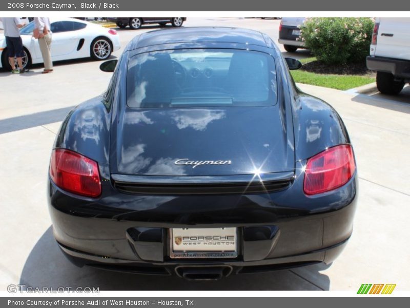 Black / Black 2008 Porsche Cayman