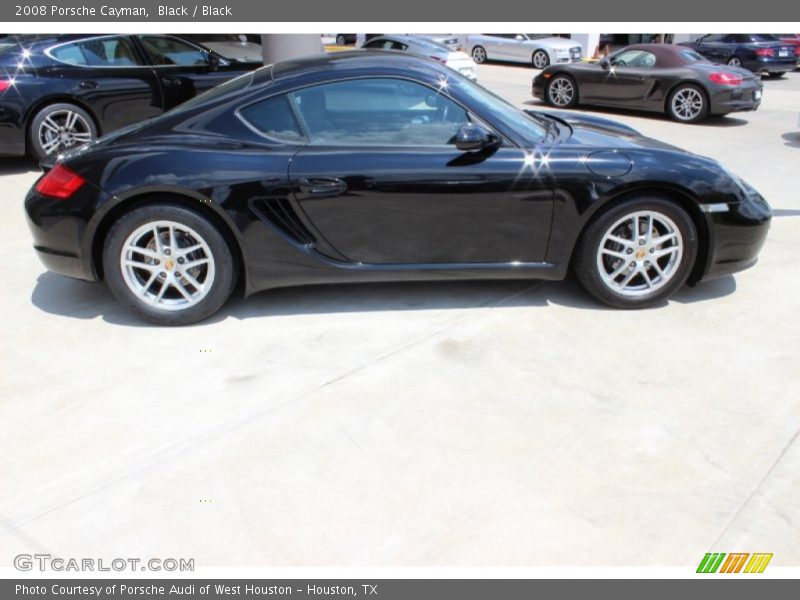 Black / Black 2008 Porsche Cayman